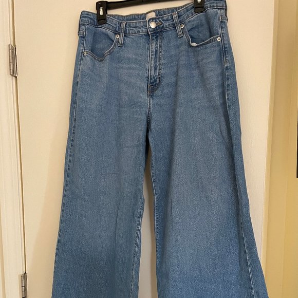 Wide leg high-rise jeans - Picture 6 of 6